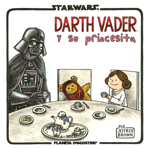 Celebra el día del libro con  Darh Vader y sus hijos