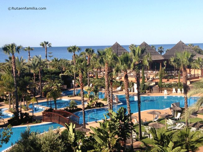 Hotel playa familias en Huelva