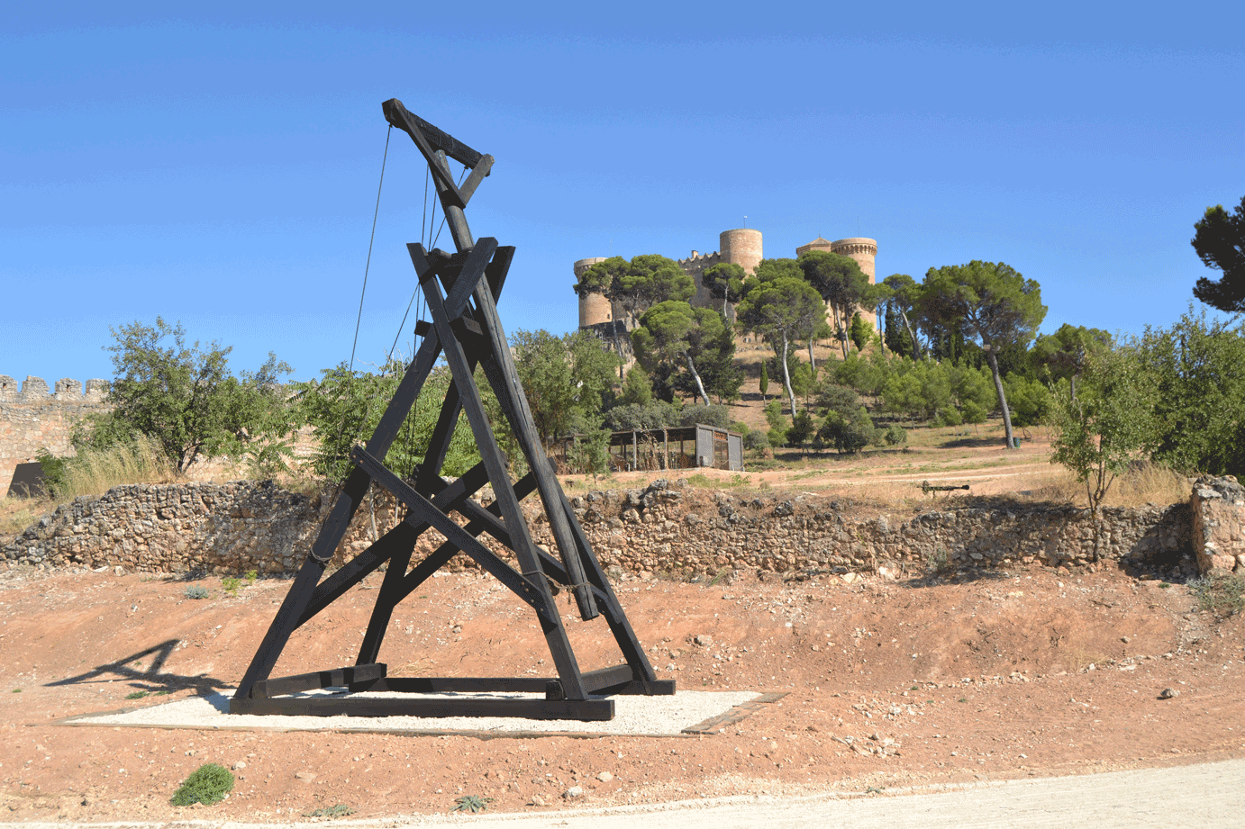 Trebuchet Park, una aventura por las máquinas de asedio en el Castillo de Belmonte