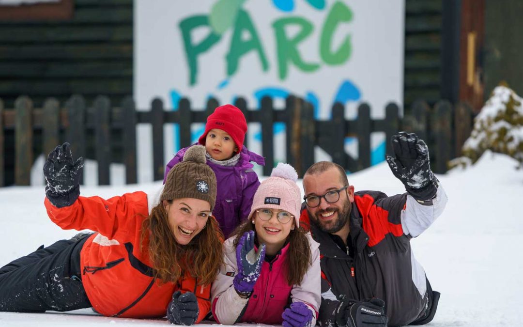 Nieve en el Pirineo Oriental, naturaleza y diversión para toda la familia