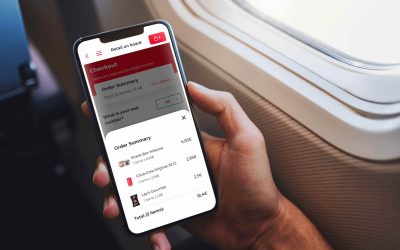 Iberia Express lanza In-seat order para pedir la comida desde el móvil