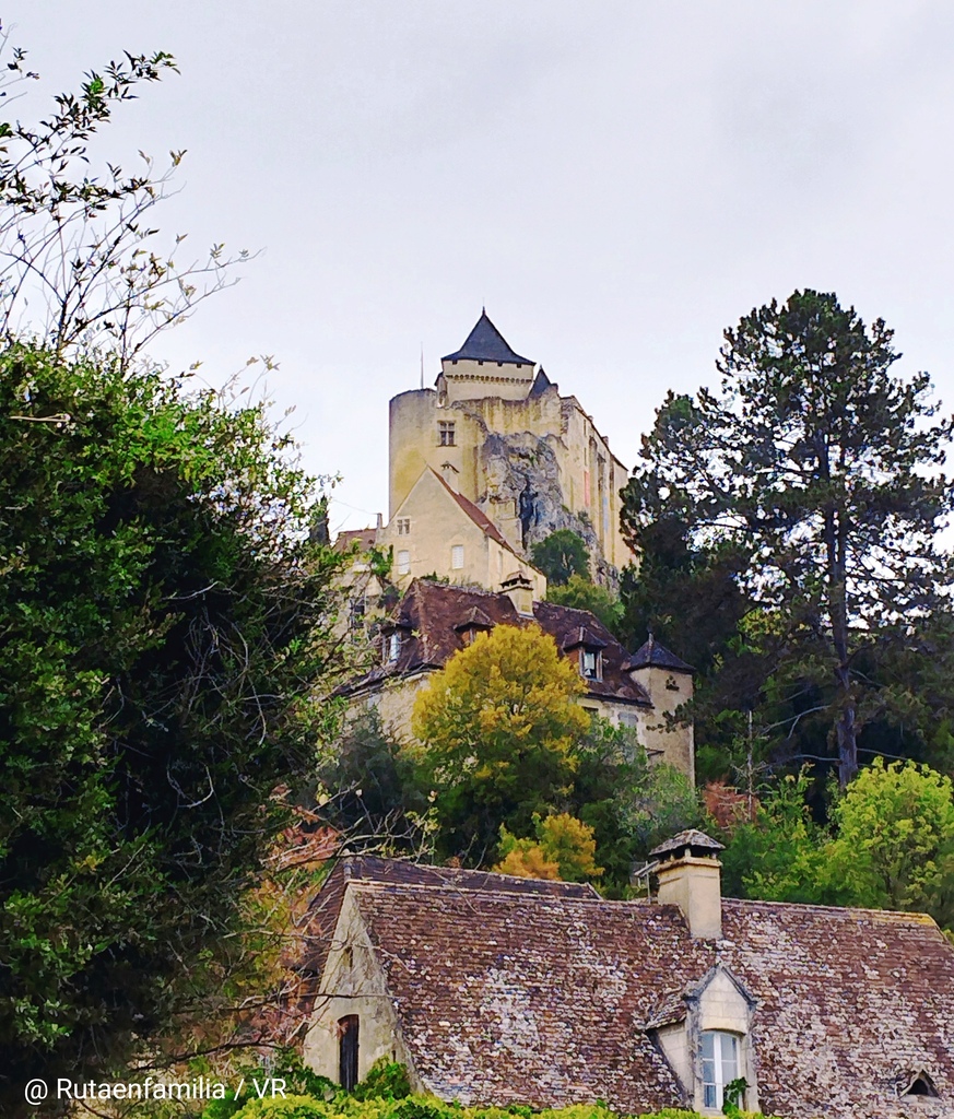 Château de Castelnaud en el Valle del Dordoña