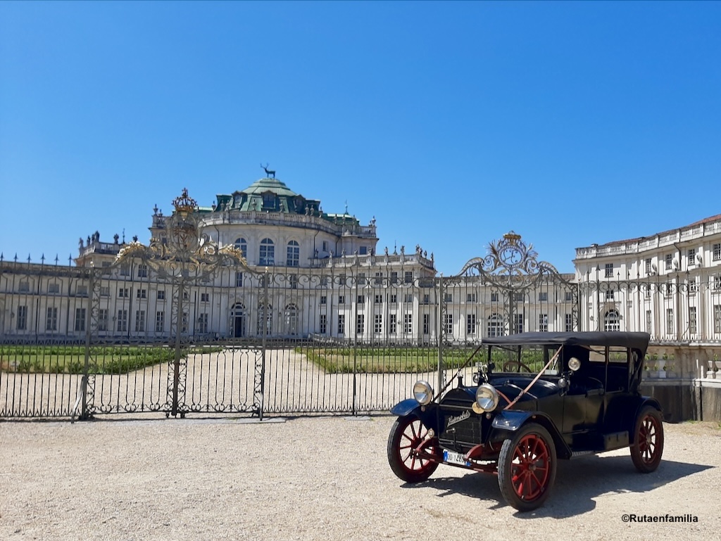 Fachada y cúpula de la Palazzina di Caccia di Stupinigi