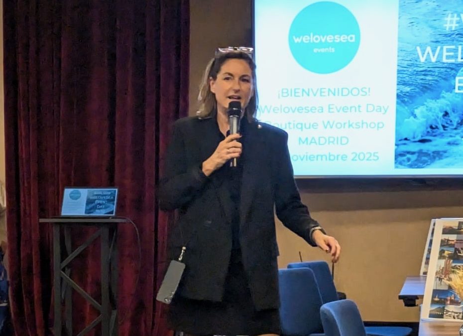 Representantes del Sur de Francia durante el Welovesea Boutique Workshop en Madrid para profesionales del turismo familiar.