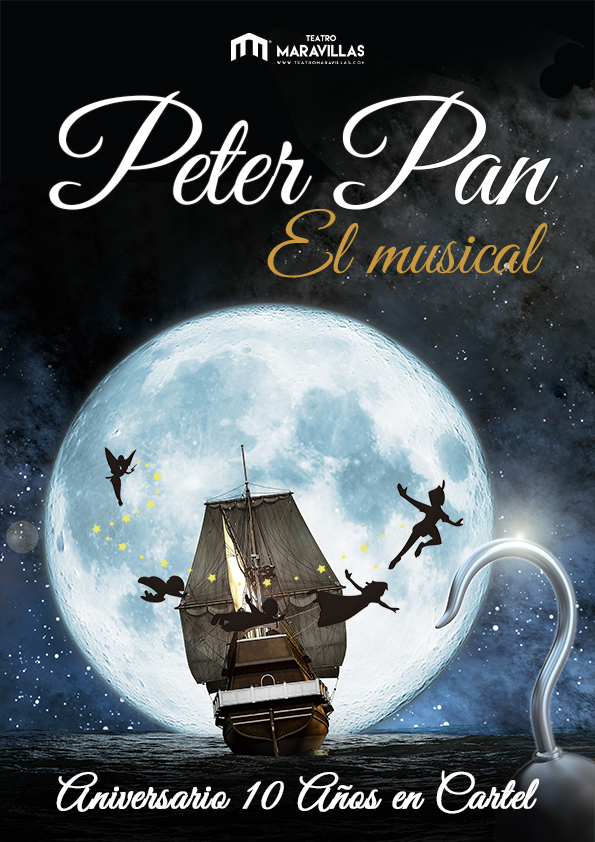 Peter Pan musical en Madrid