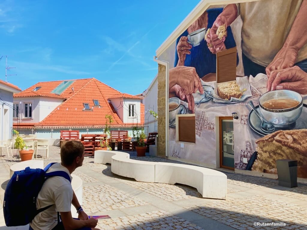 mural de Daniela Guerreiro en Covilhã arte urbano lana