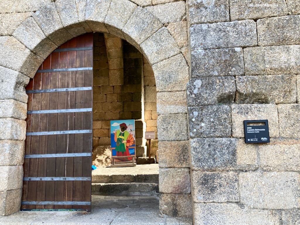 Actividades para niños en castillo de Belmonte en el centro de Portugal