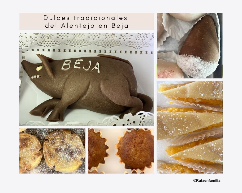 Dulces tradicionales del Alentejo en Beja