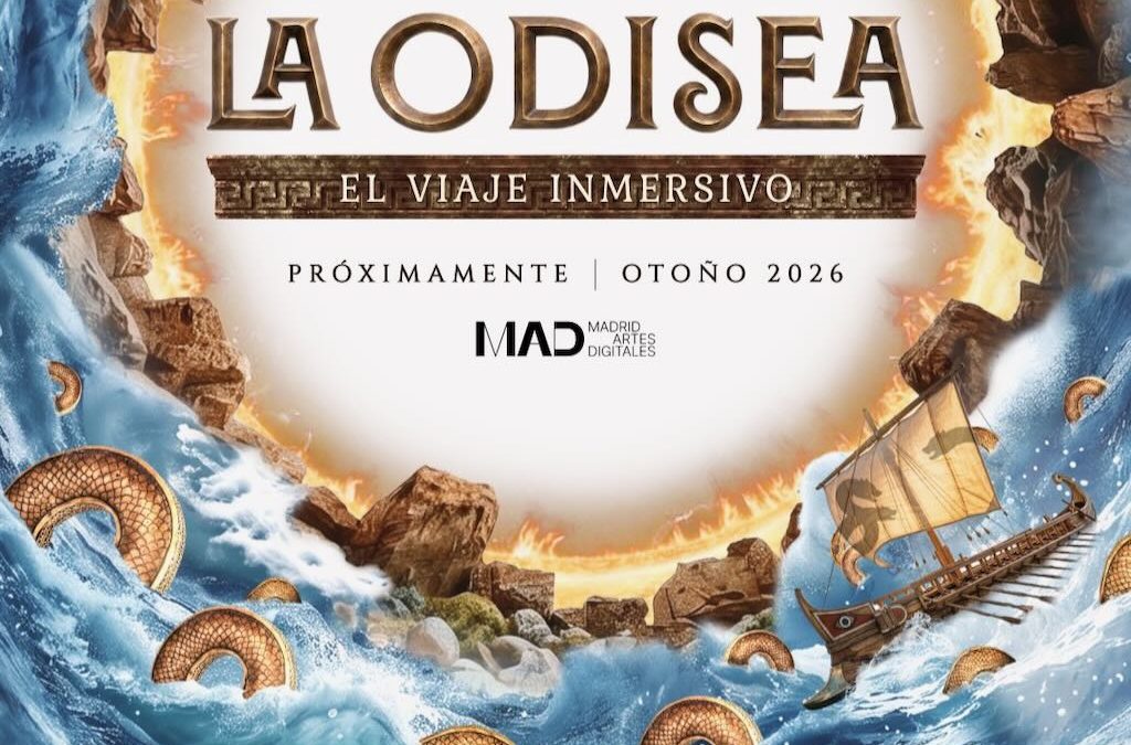 La Odisea, el viaje inmersivo: la nueva experiencia familiar de MAD Artes Digitales llegará este otoño a Madrid