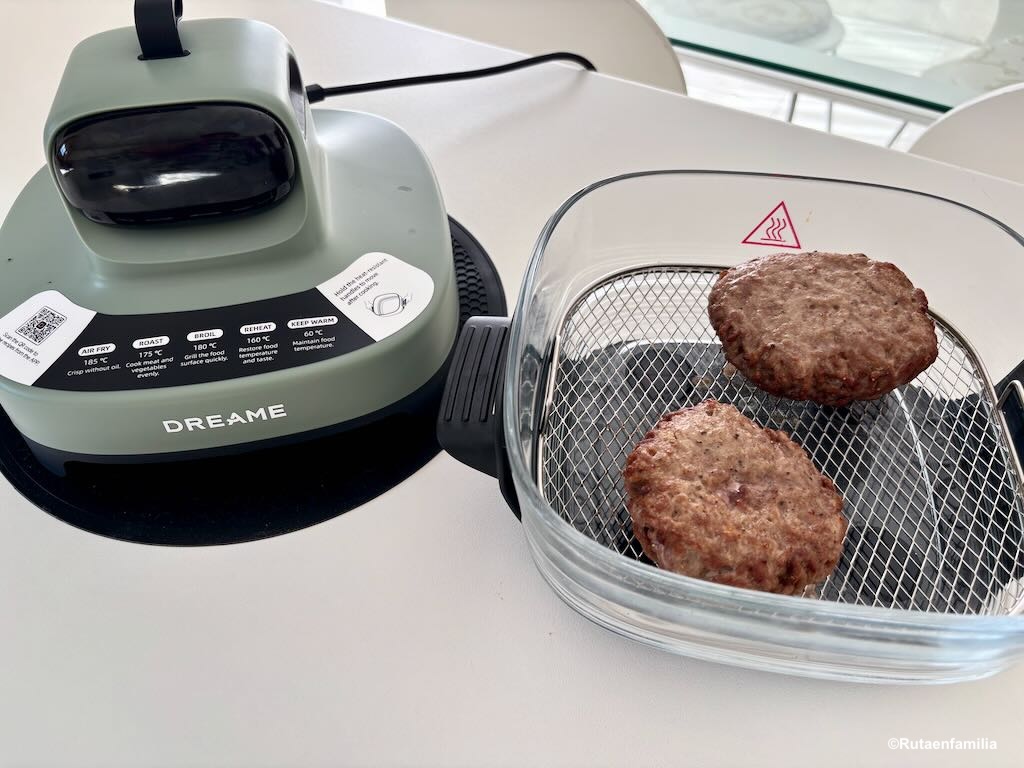 Dreame tasti con hamburguesas crujientes