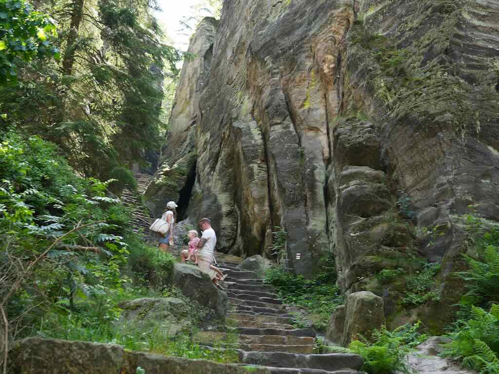 Naturaleza con niños en Chequia